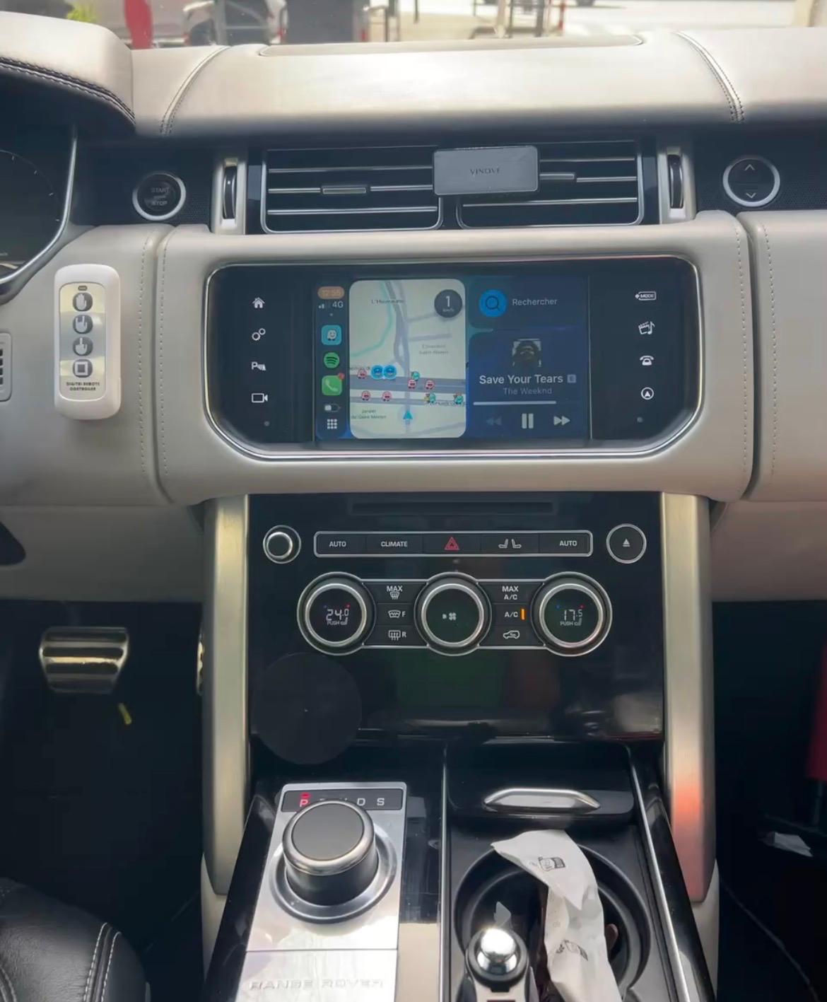 Résultat installation Apple CarPlay et Android Auto sur autoradio d'origine Marseille